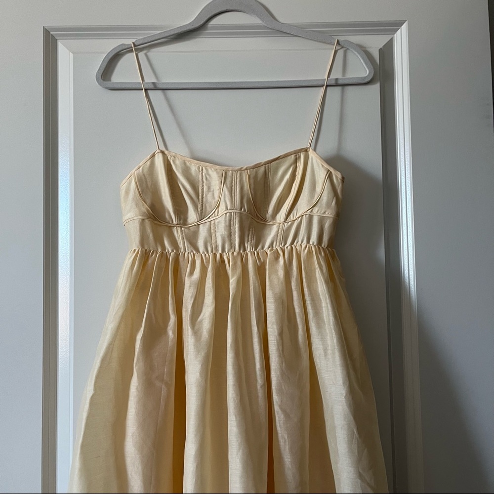 Mariza cotton-blend organza midi dress - Picture 6 of 11